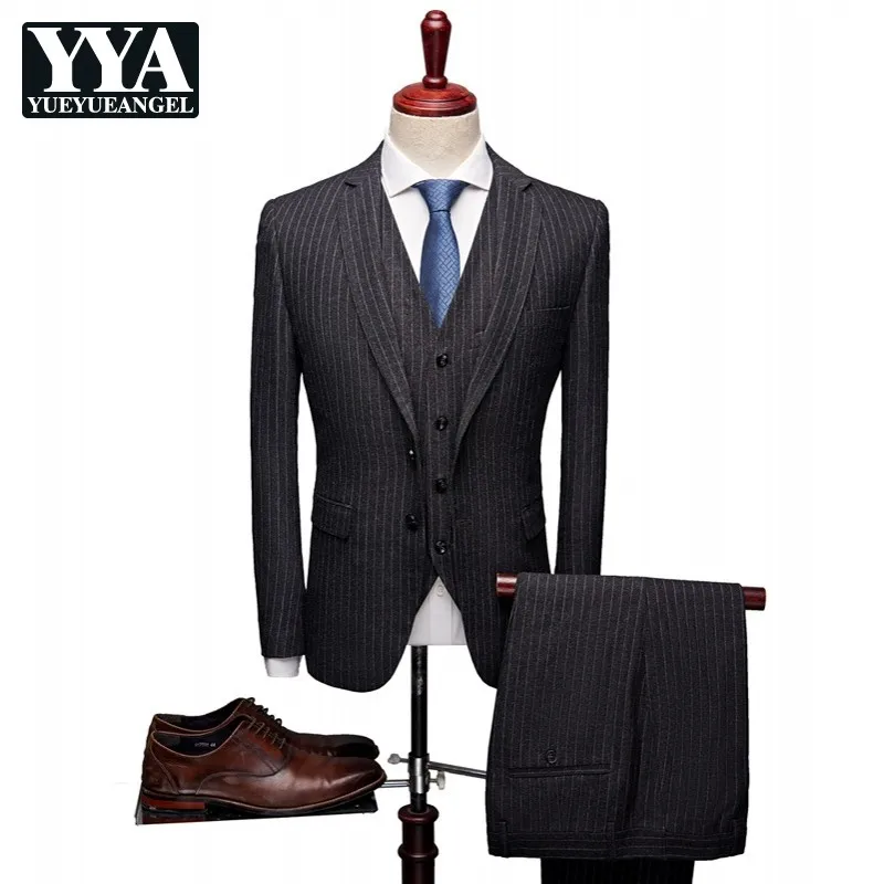 Новейший Блейзер и брюки дизайнерские высококачественные полосатые