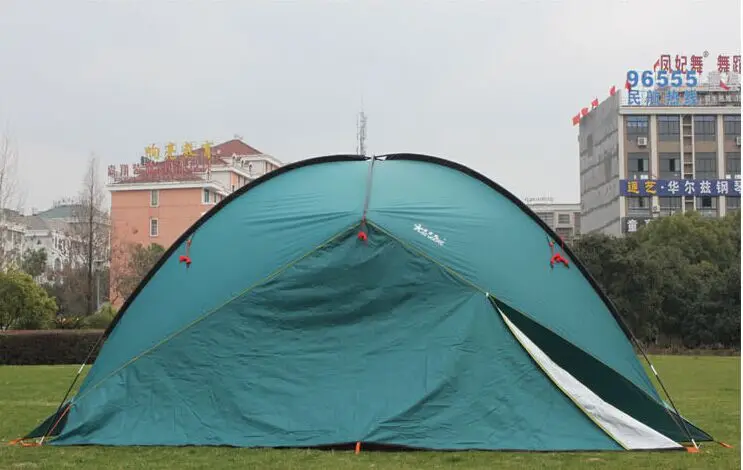Тент на 3 стены 5-8 человек навес от солнца УФ тент дождя для рыбалки пляжного