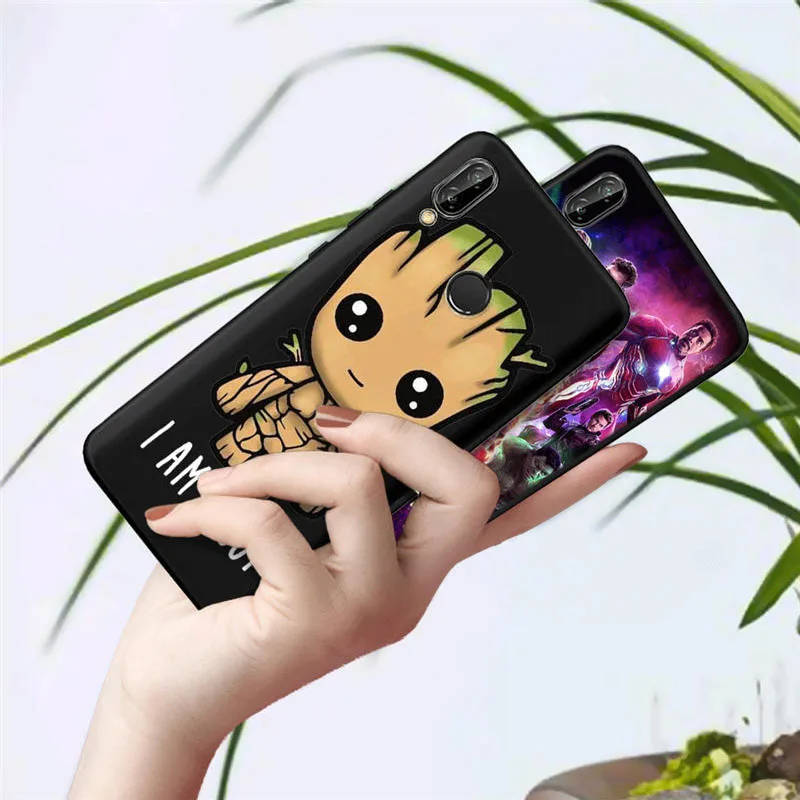 Чехол для huawei mate 20 10 P30 P20 P10 P9 P8 Lite Pro P Smart чехол Черная пантера Marvel Deadpool Thanos