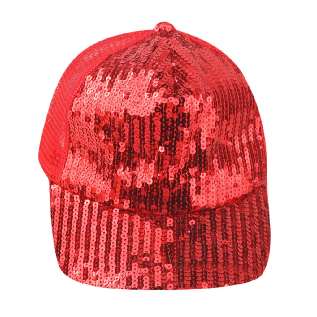 Summer Kids Boys&ampGirls Children Student Solid cap kids Paillette Hat Baseball Cap Sunhat casquette enfant gorros bebes | Мать и