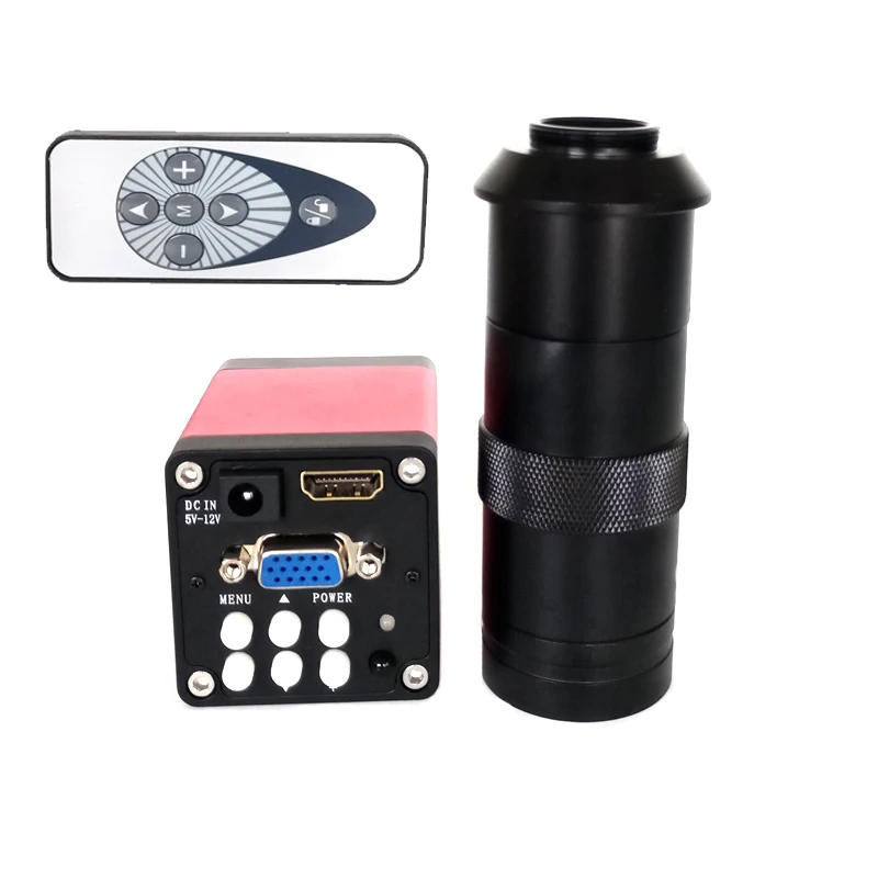 13MP Цифровой HDMI VGA выходы промышленный цифровой микроскоп камера + 130X 180X 300X Zoom C-mount