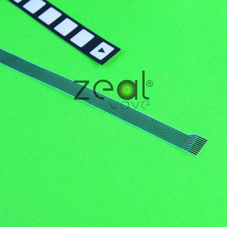 5 шт./лот FANUC 12 клавиш мембранная клавиатура клавишная деталь с кабелем ремонт 60