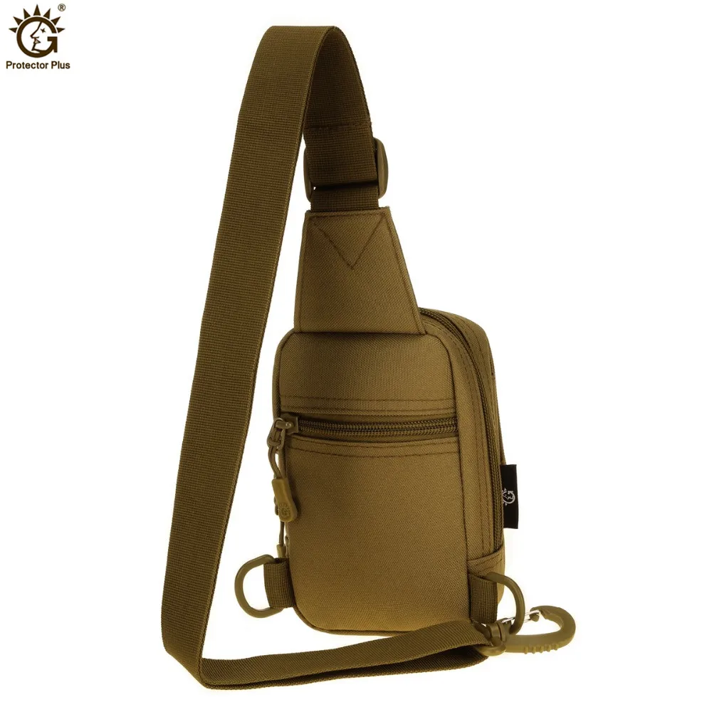 Tactical Bag Sport Bags Waterproof Nylon Military Waist Pack Molle Outdoor Pouch Bag for Camping Hiking Durable