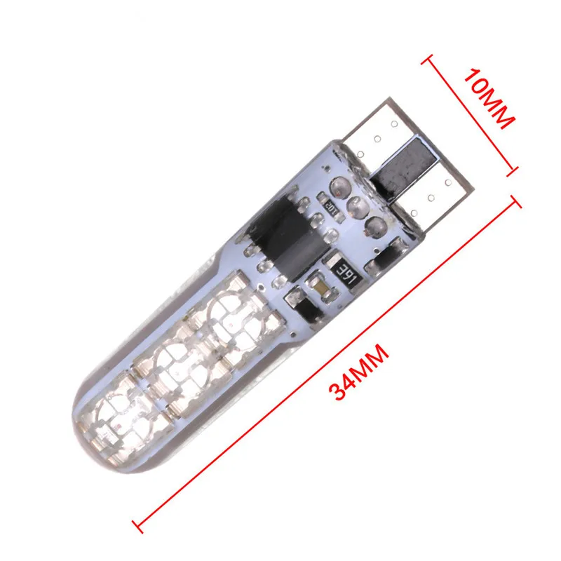 BRIDAY T10 W5W светодиодный фонарь для автомобиля RGB с пультом дистанционного