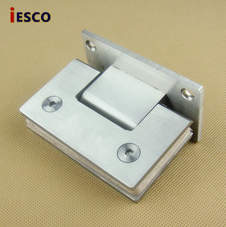 

Free shipping Stainless steel glass bathroom clip stainless steel shower room hinge glass hinge glass hinge 90 degrees