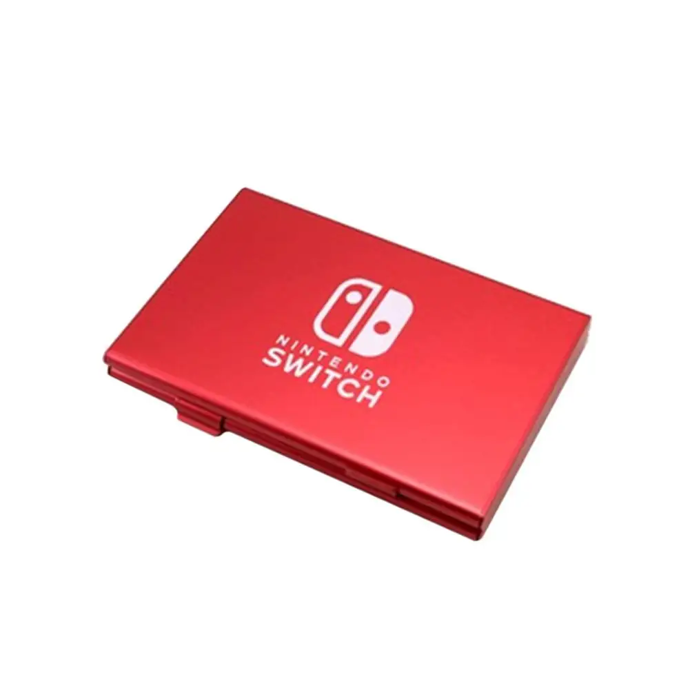 Алюминиевый ящик для хранения игровой карты для nintendo Switch, держатель игровой карты, сумка, Жесткий Чехол, 6 в 1