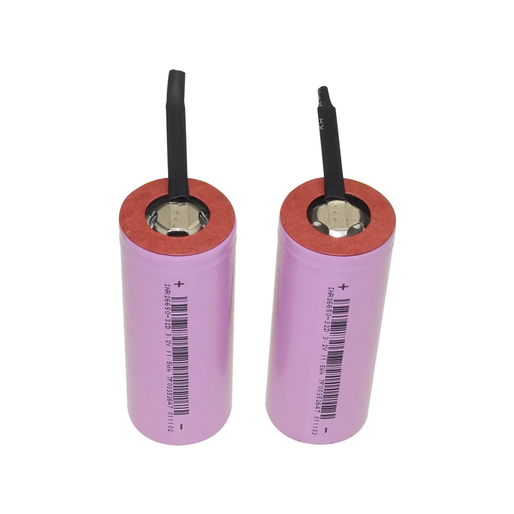 IFR 26650 3 2 V 3200mAh LiFePO4 аккумуляторная батарея с вкладками|rechargeable battery|cell lifepo426650 rechargeable