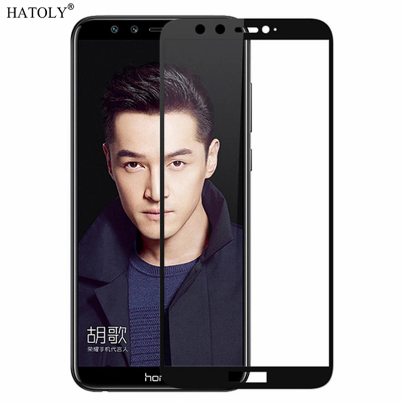 1 шт. закаленное стекло для Huawei Honor 9 Lite защита экрана Полное покрытие 3D пленка с