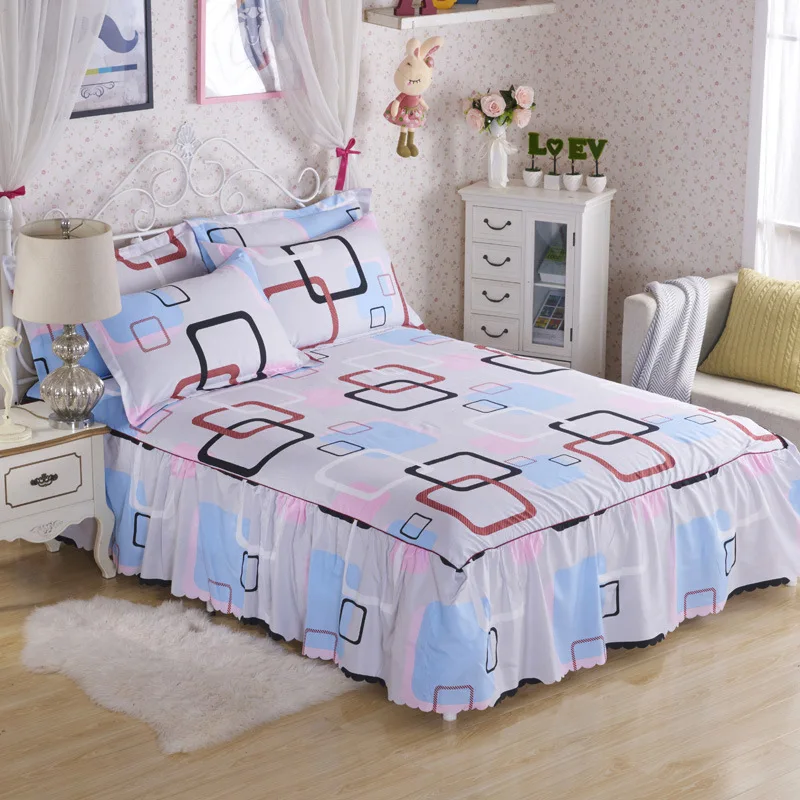 Bedspread-7 Горячая Распродажа, корейский стиль, модная, приятная для кожи, покрывало, односпальное, двойное, королевское, королевское, размер, покрывало на кровать - Цвет: Bedspread-7