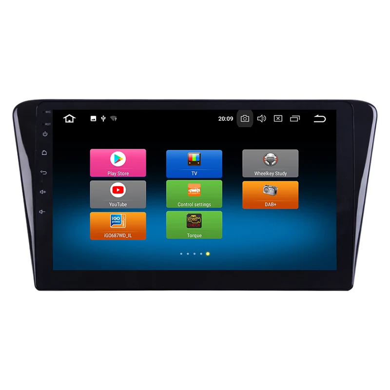 Lenvio 4G RAM 32G ROM Восьмиядерный Android 8 0 автомобильный DVD GPS навигационный плеер для Peugeot