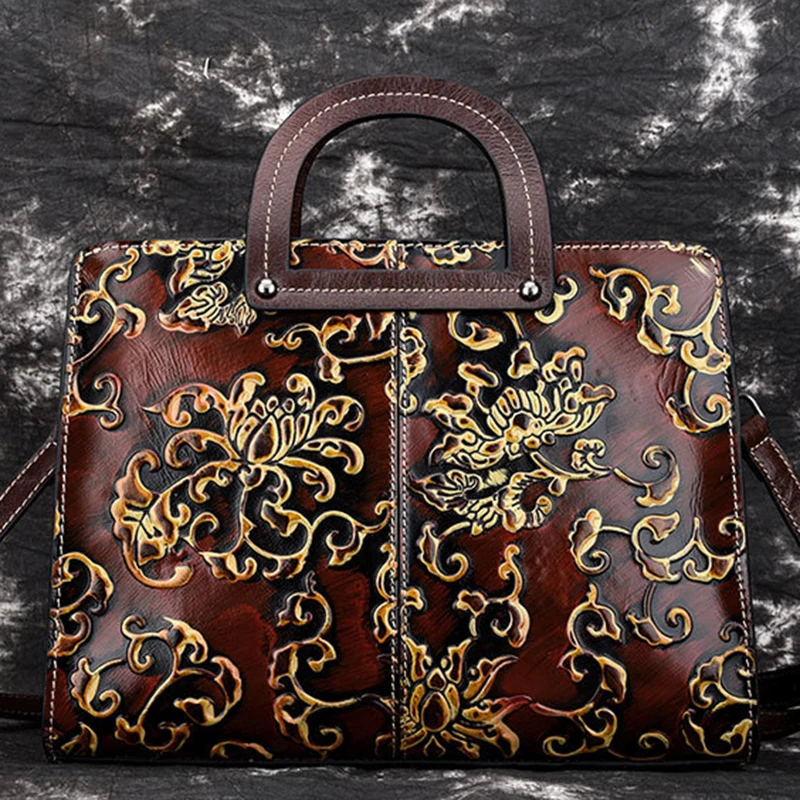 Женская сумка тоут из натуральной кожи с ручками|Сумки ручками| |