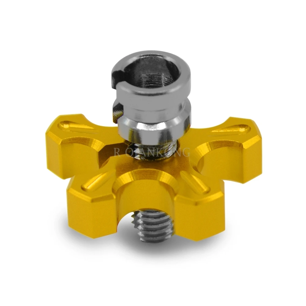 10mm gold Для SUZUKI гоночный GSR600 750 LTZ 400 GSF600Bandit SV650S GSF1200 GSX1400 Универсальный мотоцикл муфты, провод корректировочный кабель - Цвет: 10mm gold