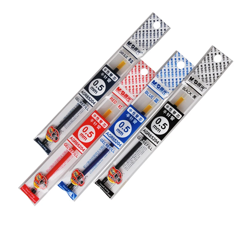20pcs/box M&ampG Neutral gel pen 0.5mm half needle for the core office special students | Канцтовары для офиса и дома