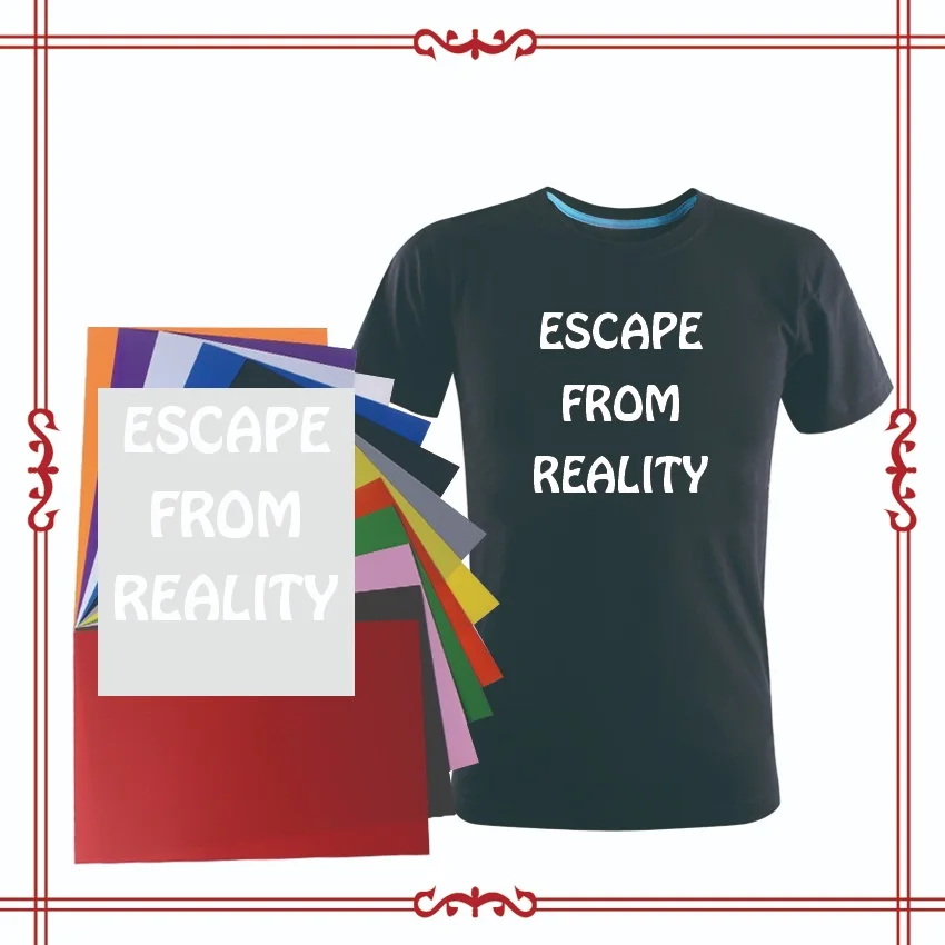 Заказные этикетки винил для футболки горячая распродажа Горячий Пресс