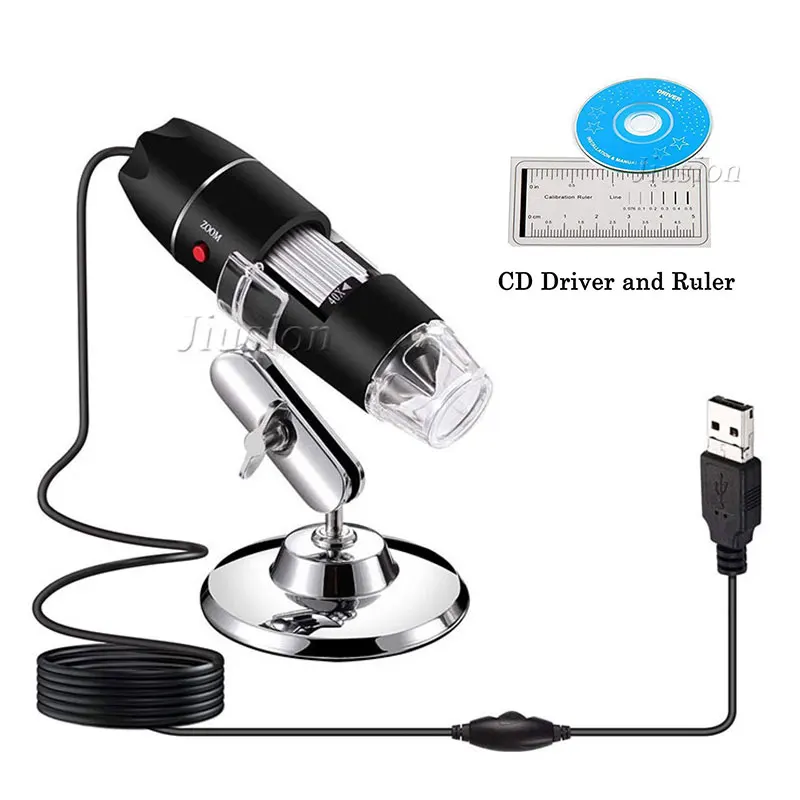 Plus Stand 500X 1000X 1600X USB цифровой микроскоп мини камера электронный ручной эндоскоп Лупа подставка для OTG Android телефон Mac PC - Цвет: Plus Stand