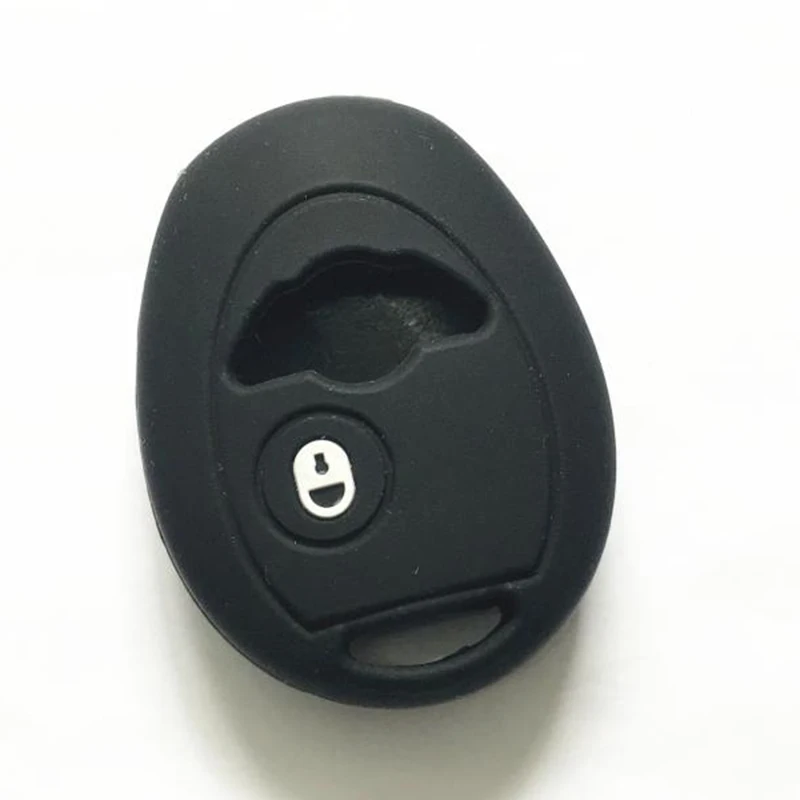 Силиконовый чехол-накладка для ключа 1 кнопка 2 кнопки чехол BMW Mini Cooper One S R50 R52 R53