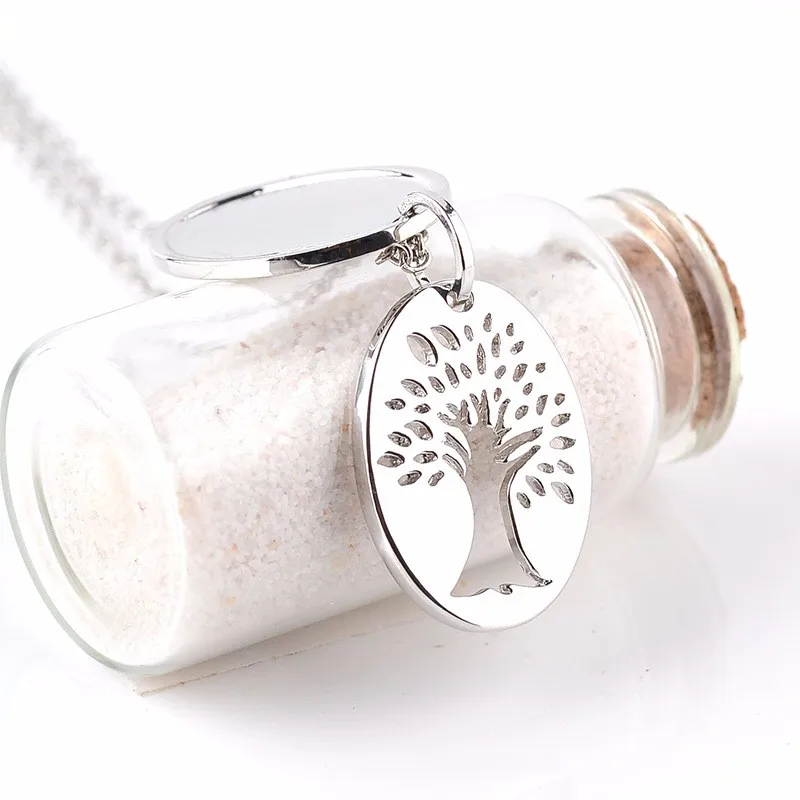 Модные ювелирные изделия серебряный тон &quotБог дарует мне спокойствие...&quot Полое