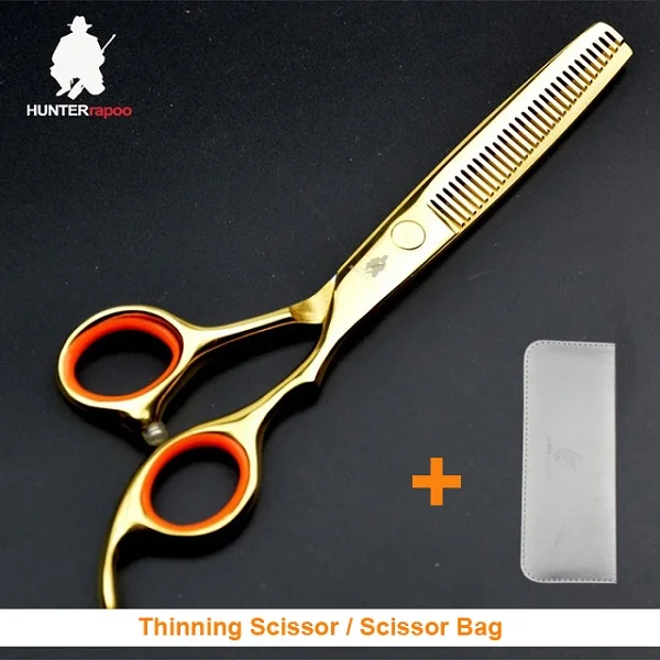 thinner with bag Скидка 30%, 6 дюймов, профессиональные ножницы для стрижки волос, парикмахерские ножницы из нержавеющей стали, набор, парикмахерский магазин, товары, комплект для салонов - Цвет: thinner with bag