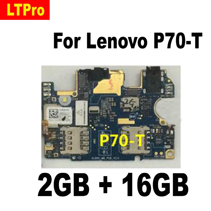 Протестированная оригинальная материнская плата для lenovo P70 P70A P70-A P70t P70-T 2 Гб 16 Гб материнская плата чипсеты Запчасти для телефонов