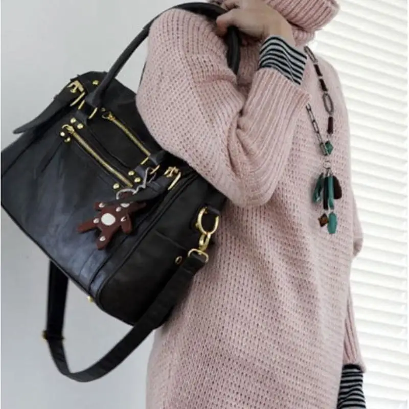 Женская сумка из искусственной кожи с заклепками | Багаж и сумки