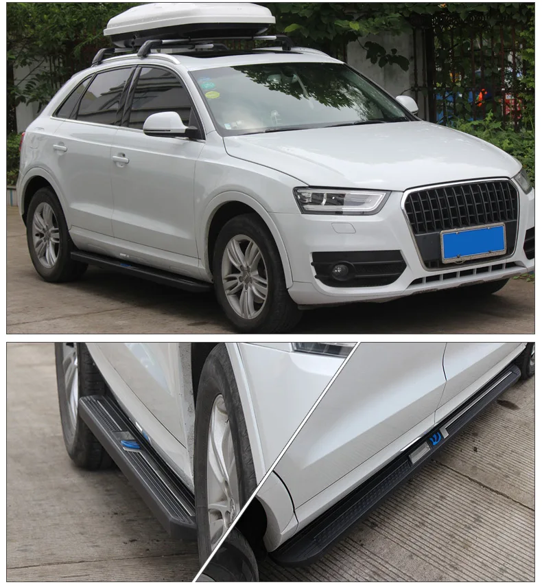 Боковой шаг Беговая панель боковой бар для AUDI Q5L до Q2L Q3 Q5 Q7 Q8, высокое качество, сверхмощный