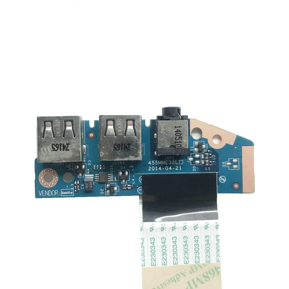 Звуковая плата USB для HP 430 440 450 455 470 G2 с кабелем полностью протестирована