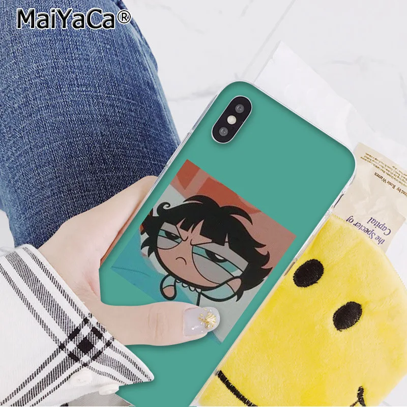 A11 MaiYaCa прекрасный PowerPuff девушки рукоделие принт рисунок телефон чехол для iphone 11 pro 8 7 66S Plus 5s SE XR X XS максимальный чехол - Цвет: A11