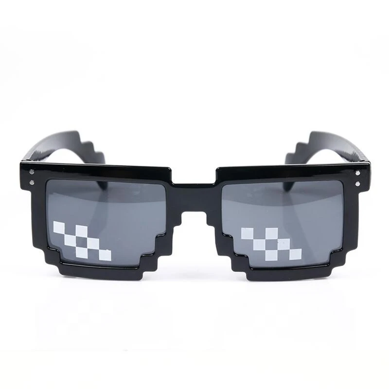 ZXTREE Новые Модные Ретро Мозаика пиксельные солнцезащитные очки для женщин и