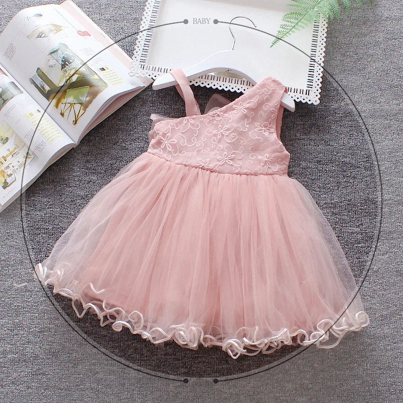 Платье для маленьких девочек летние платья праздничные без рукавов с