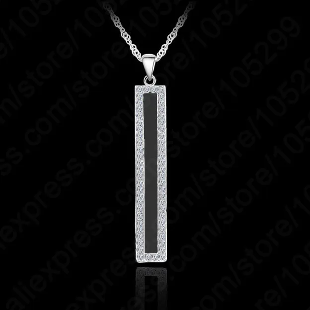 Женское Ожерелье с кулоном из серебра 925 пробы|jewelry gift bags wholesale|jewelry boxes for salejewelry box