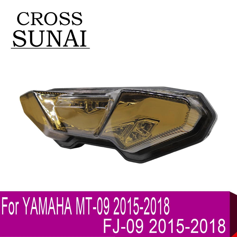 Интегрированный светодиодный задний фонарь для мотоцикла сигнал поворота YAMAHA MT