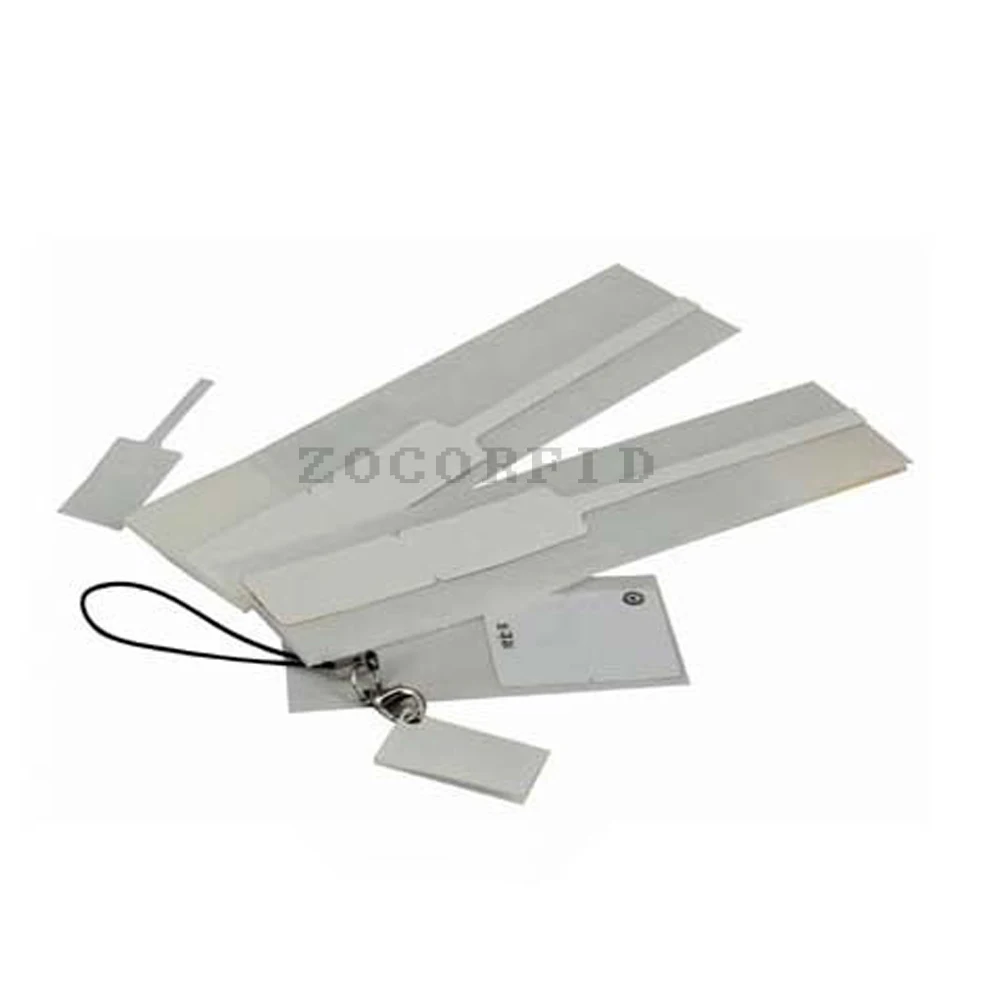 10 шт./лот ISO 18000 6C Alien Higgs 3 chip 9662 Антенна UHF RFID Tag 915 МГц Пассивная наклейка