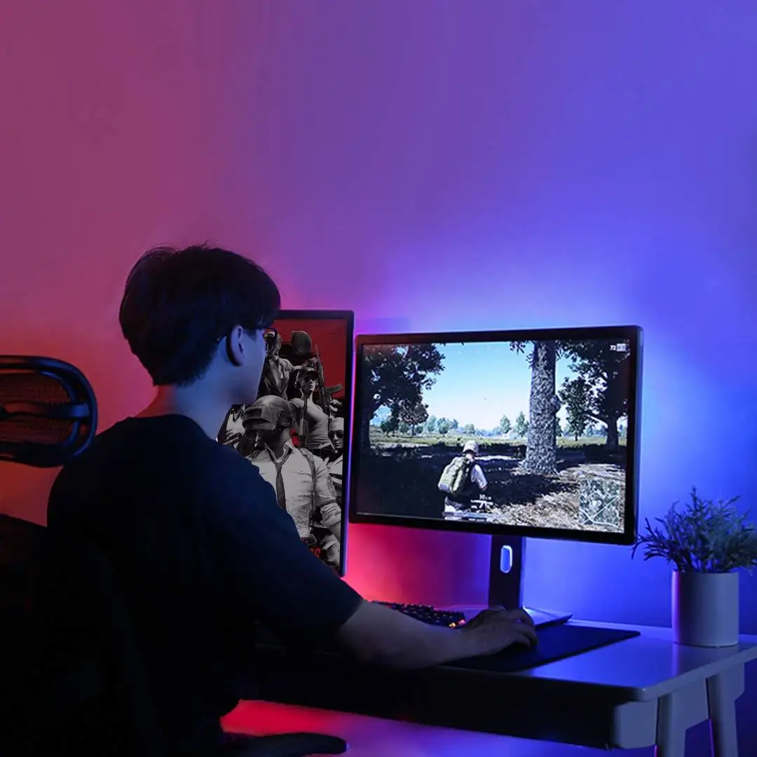 Светодиодная смарт лента XIAOMI MI MIJIA Yeelight Aurora Lightstrip Plus|Смарт-гаджеты| |