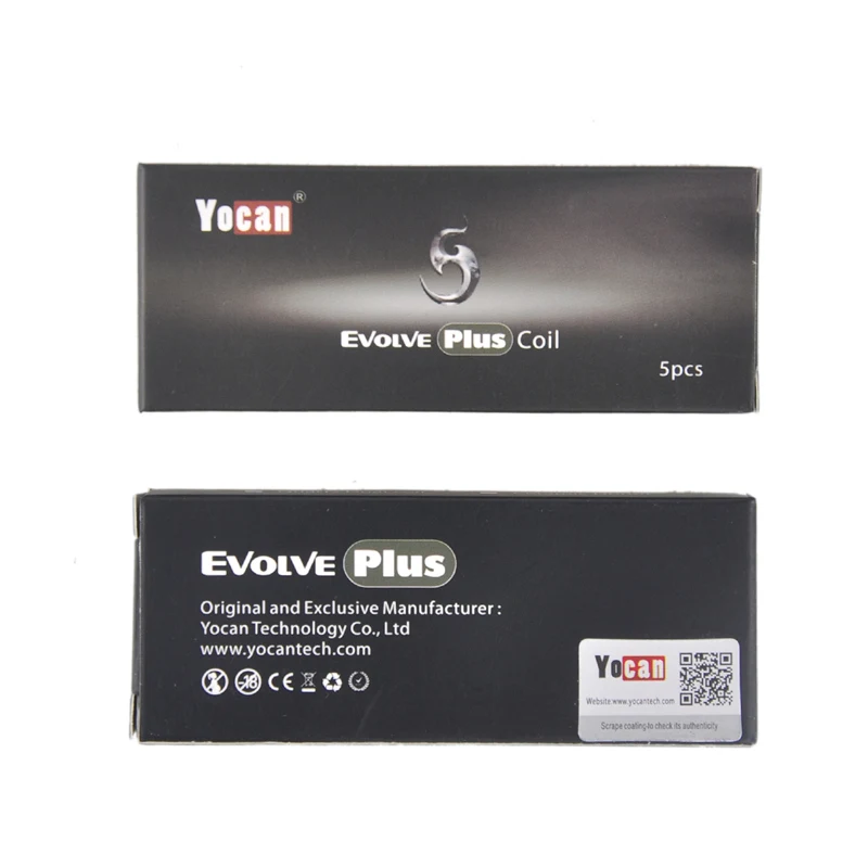 10 шт./лот оригинал YOCAN Evolve Plus керамическая кварцевая катушка чистый вкус приятный