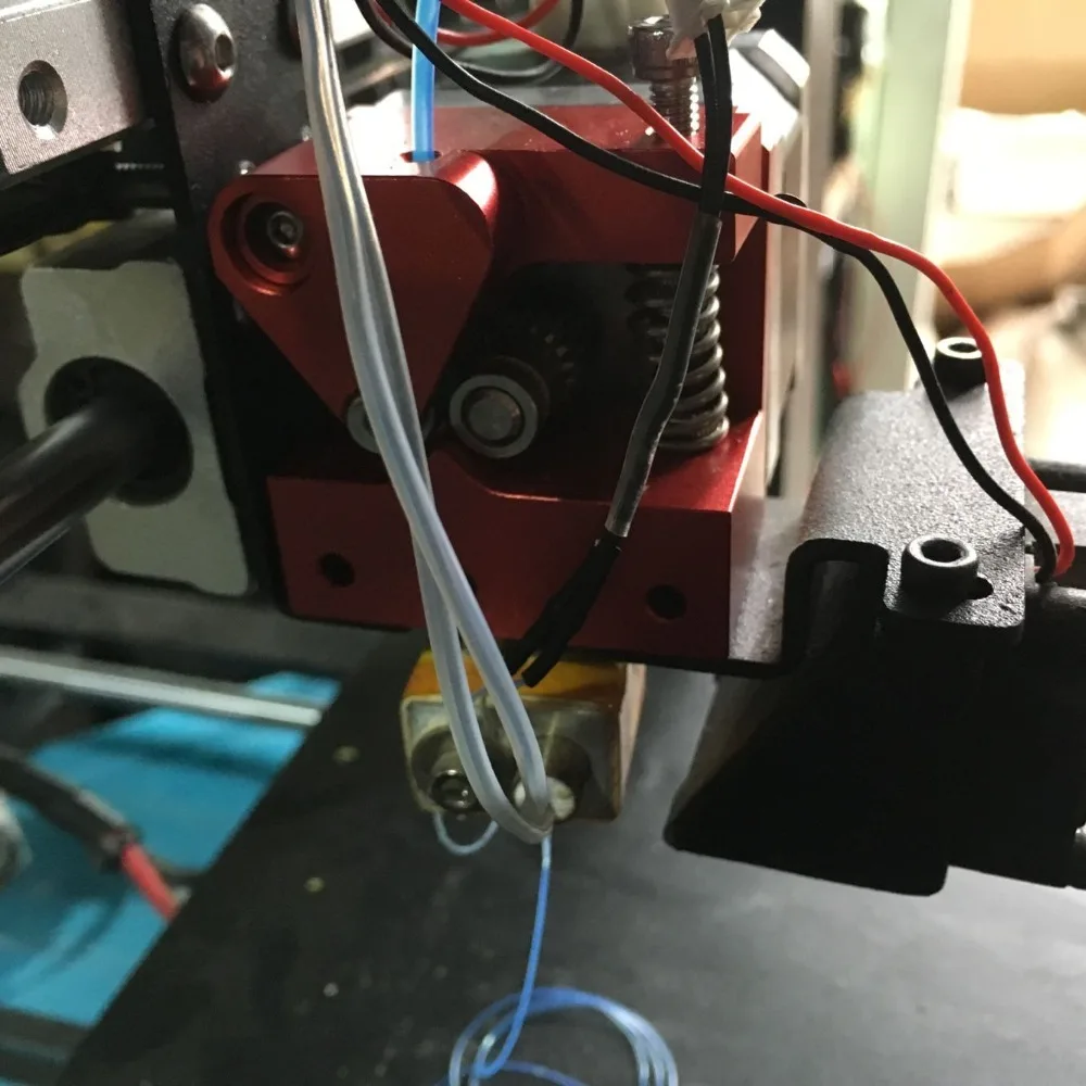 

Anet A8/Wanhao/Monoprice i3 3D printer upgrade aluminum dual gear feeder extruder upgrade kit Dual drive extruder