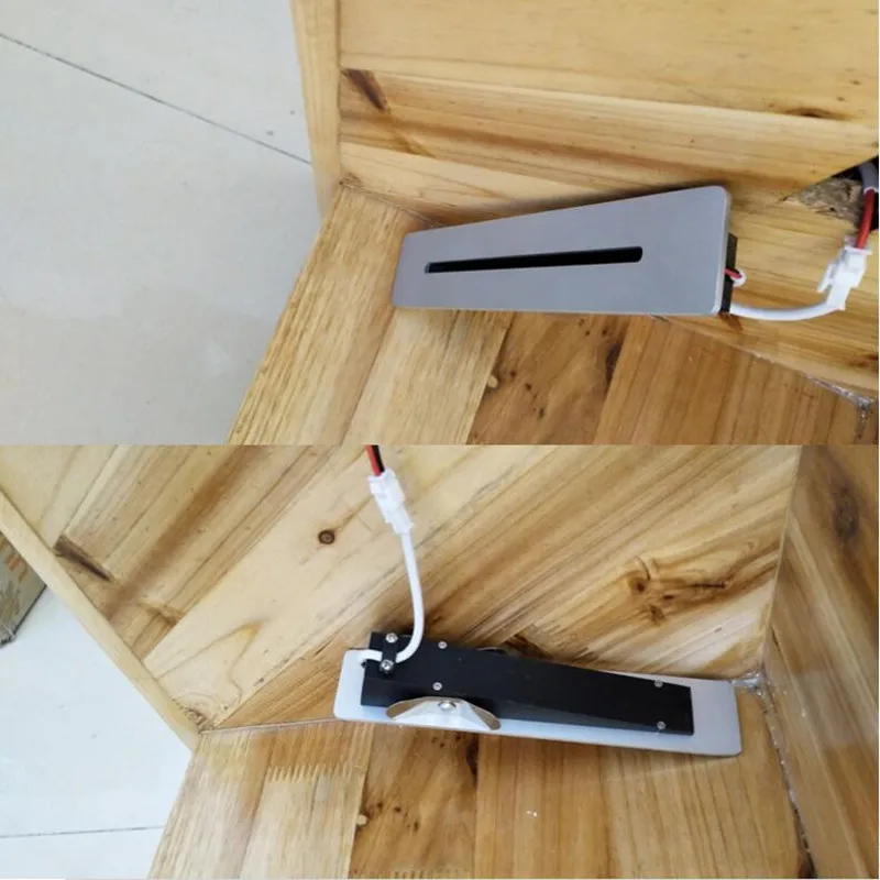 CREE 3 Вт светодиодный лестничные ступеньки напольные встраиваемые лампы