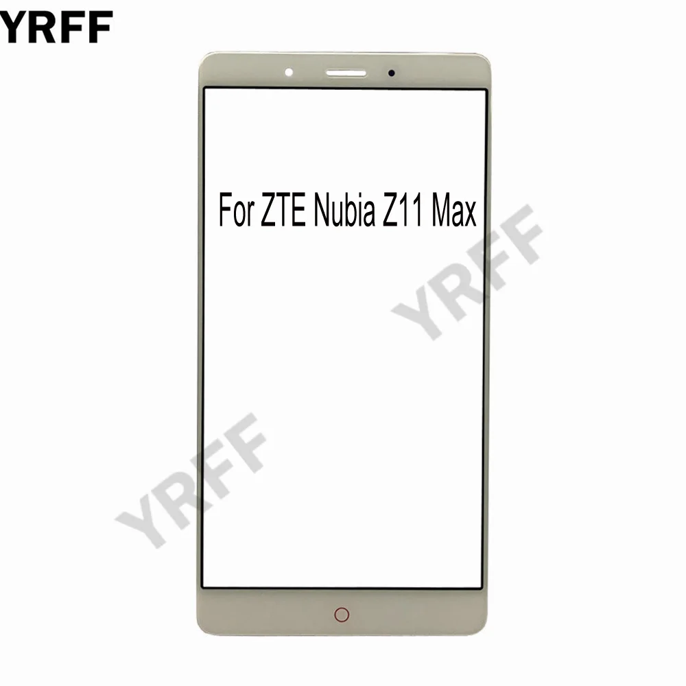 Внешнее стекло Z11 для ZTE Nubia Max запасная Передняя стеклянная панель сменная (без