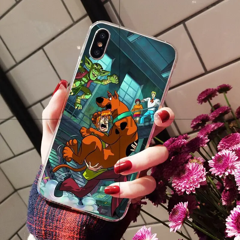 Ruicaica Shaggy and Scooby Doo рукоделие принт рисунок чехол для телефона чехол для iPhone X XS MAX 6 6 S 7 7 plus 8 8 Plus 5 5S XR