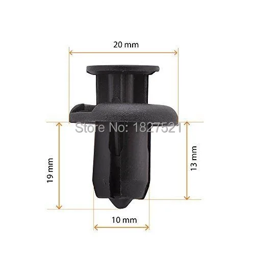1000x зажимы для бампера модель держатель Honda Civic Accord Odyssey Integra RSX 91503-SZ3-003 91503SZ3003 |