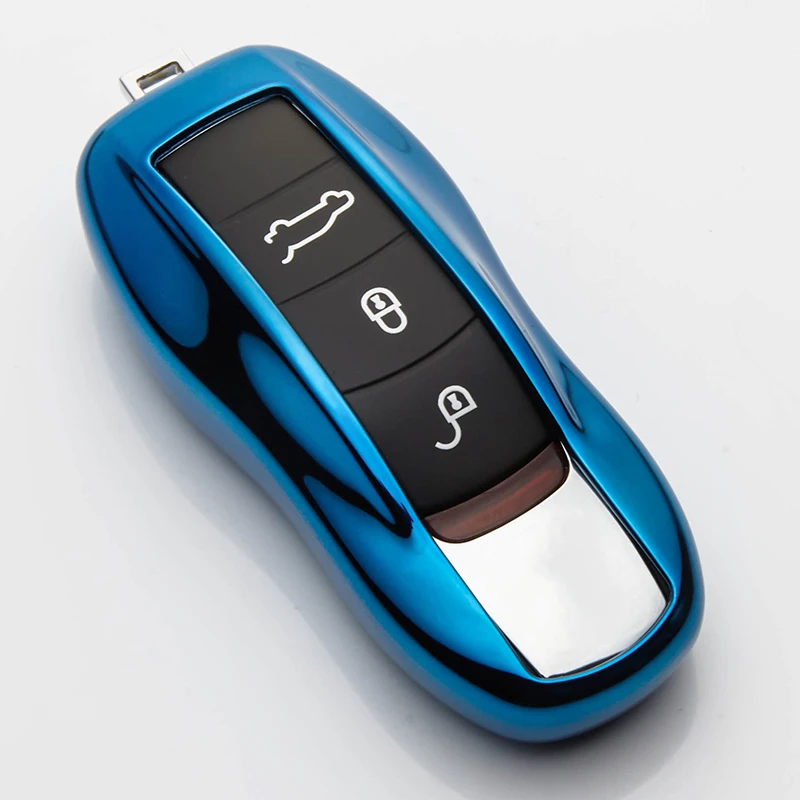 KUKAKEY TPU чехол для автомобильного ключа Porsche Panamera Carman Macann Bobst Cayenne 911 970 981 991 92A 2017