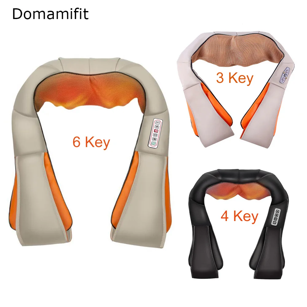 Domamifit домашний Автомобиль Электрический массажер для головы массаж u образный