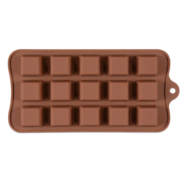 4 Silikolove Fondant Cake Decorating Tools Nonstick Silicone Mold Chocolate Jelly Pudding Molds for Baking Kitchen Sugarcraft - Цвет: 4