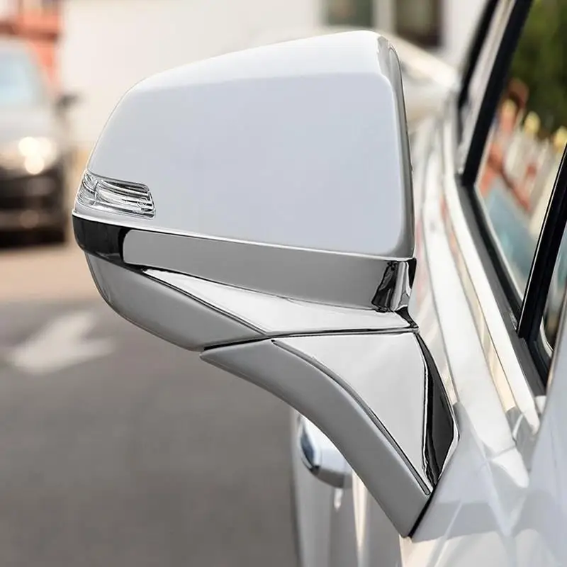 Auto Foot Pedal Wing Mirror Handle Door Automobile Decorative Chromium Car Styling Bright Sequins Covers 18 19 FOR Cadillac CT6 |