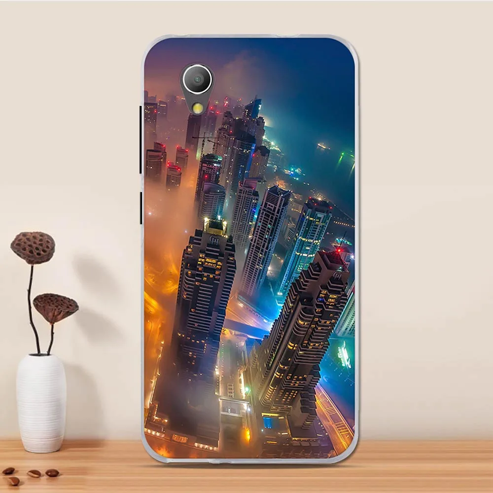 42 Для Alcatel 1 чехол силиконовый мягкий чехол для телефона из ТПУ для Alcatel 1 5033d 5033 чехол Capa Funda Shell Coque для Alcatel 1 чехол - Цвет: 42