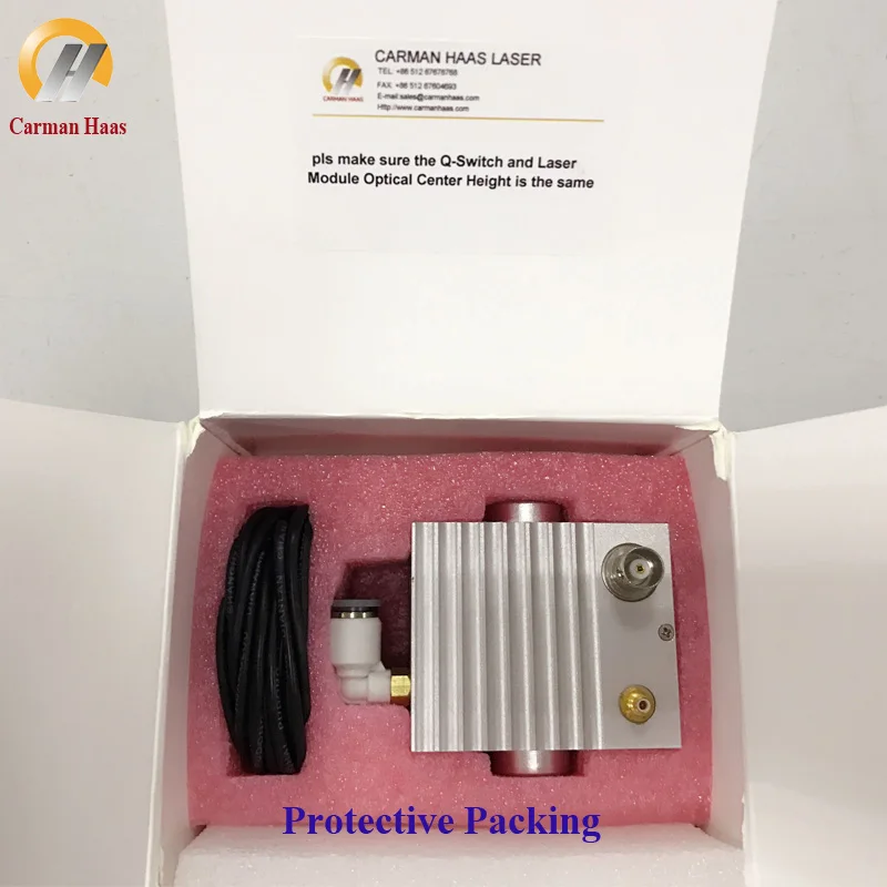 Профессиональный 1064nm YAG Q-Switch цена 30 Вт 50 Вт Q переключатель для лазерной маркировки кубики гравировки резки