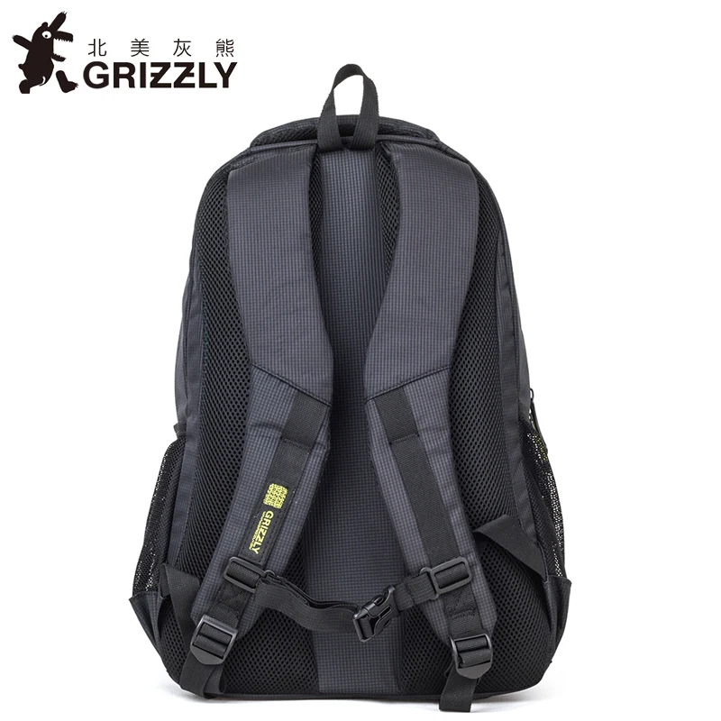 GRIZZLY, мужской модный рюкзак, нейлон, многофункциональный, Повседневный, Mochila, для подростка, мальчика, школьная сумка, водонепроницаемый, большая емкость, дорожная сумка