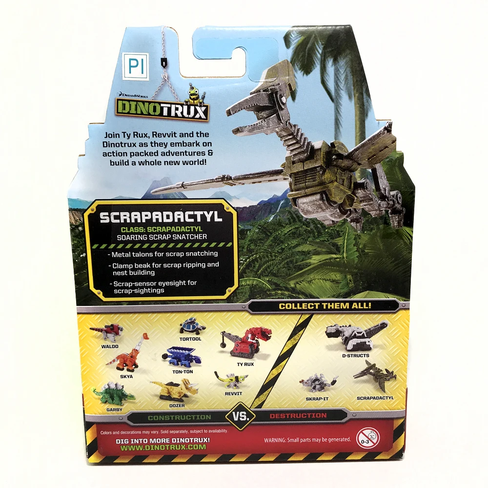 Грузовик-динозавр, съемный игрушечный динозавр, Машинка для Dinotrux, мини-модели, новые детские подарки, игрушки, модели динозавров, мини-игрушки для детей