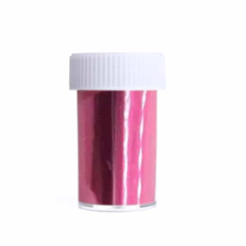 rose red 4*100 см матовый золотой серебряный звездное небо наклейки для ногтей Фольга переводная наклейка для ногтей DIY маникюр украшения для ногтей - Цвет: rose red