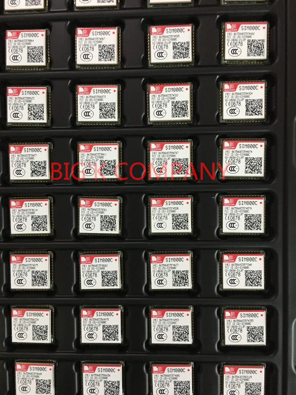 JINYUSHI 50 шт./лот/лоток SIM800C 2G 24M с Bluetooth 100% новый и оригинальный распределитель GSM/GPRS