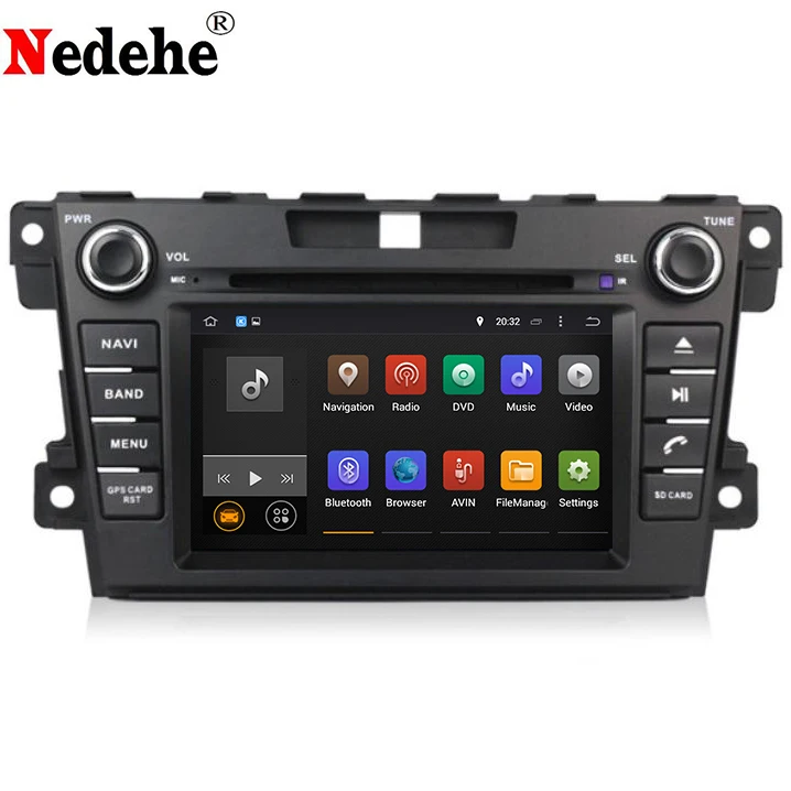 Автомобильный DVD плеер Nedehe 2 Гб ОЗУ Android 7 1 для Mazda CX7 автомагнитола стерео gps